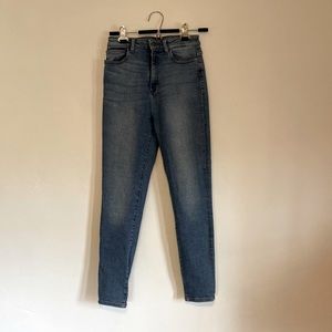 High rise skinny jeans size 27